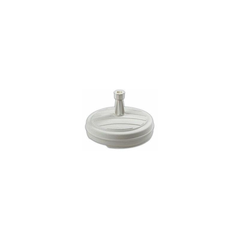 EDA - Pieds Parasol Rond Blanc Plast 13l
