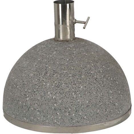 Pied de parasol granit 31,5kg - Gris foncé