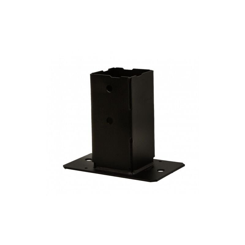 Simpson Strong Tie - Pied de poteau 90x90 Noire ppjbmpb 91x91 - ep 2.5mm