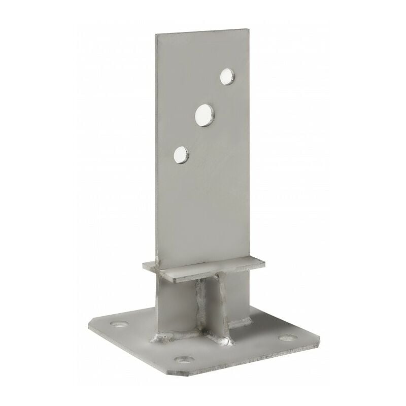 Pied de poteau âme platine A2 PPSDTIX 60x60mm - ep 4mm