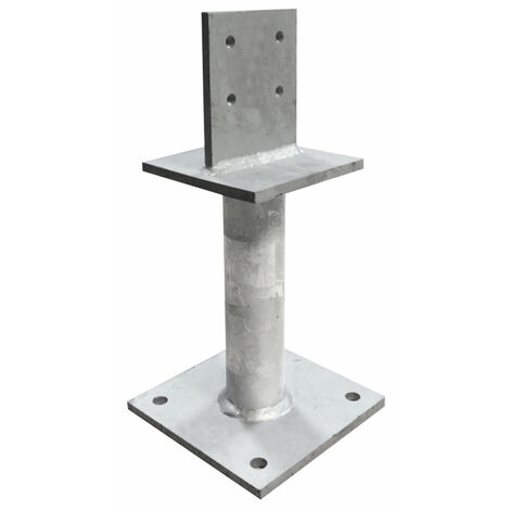 Pied de poteau fortes charges PBH 120x120mm