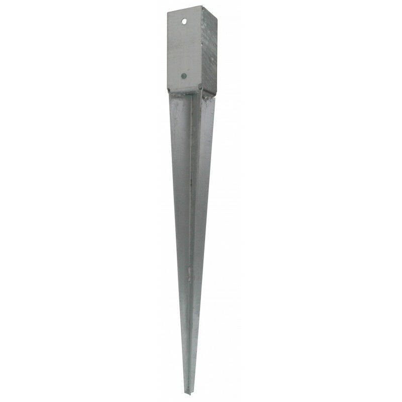 Simpson Strong Tie - Pieds de poteau fermé à enfoncer, section 90x90 mm, hauteur 755 mm, épaisseur 2 mm - simpson