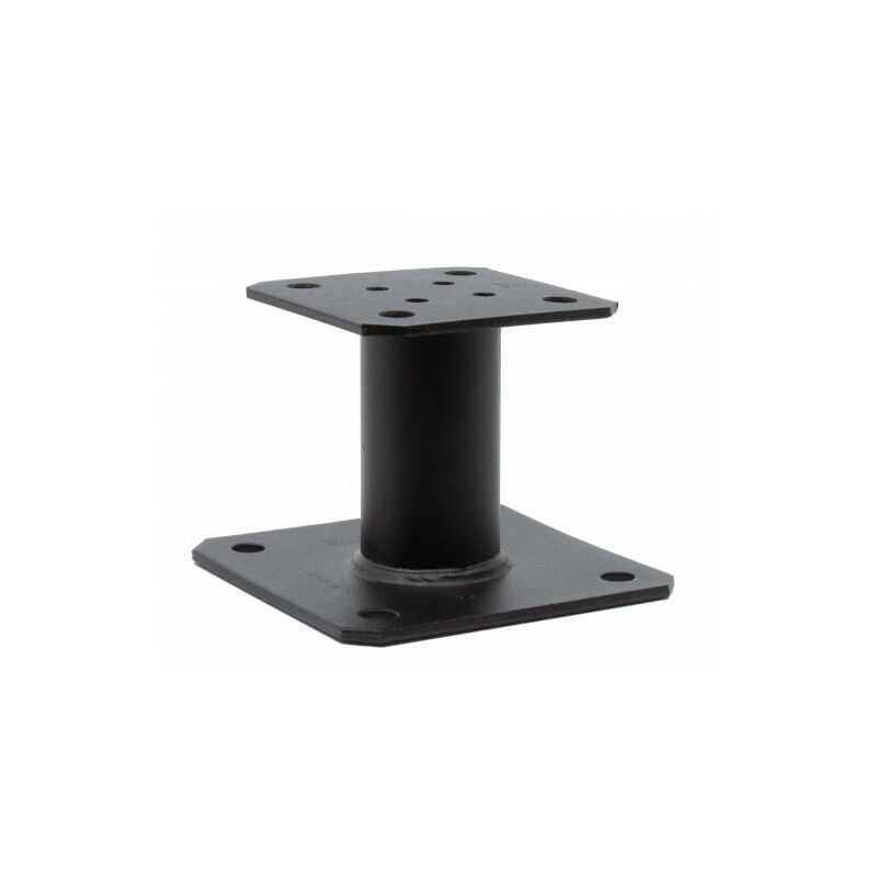 Simpson Strong Tie - Pied de poteau fixe noir PPA100PB 100x100mm - ep 4mm