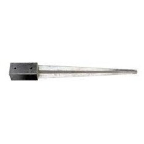 PIED De POTEAU POINTU 71X750 Forte tenue à la corrosion Acier galvanisé à chaud-1 pièce