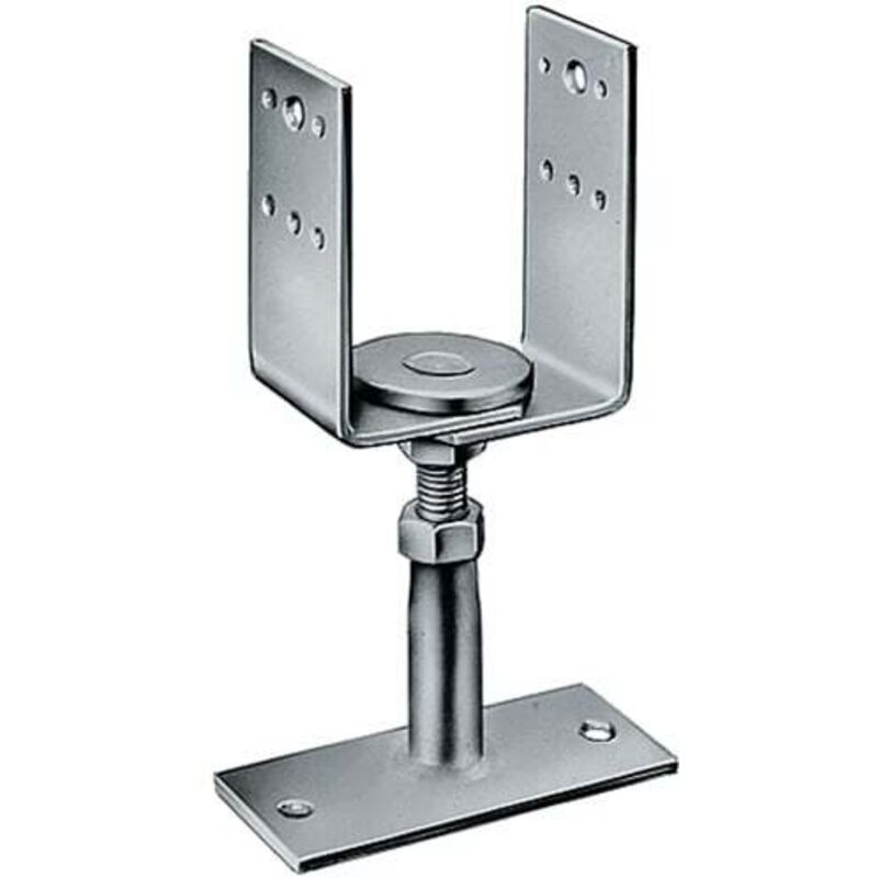 Simpson Strong Tie - simpson Pied de support pvdb 70x160x8mm sta galv. pour vis - PVDB80G