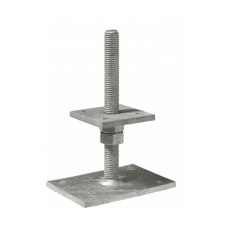 Pied de poteau réglable APB100/150 80x80mm