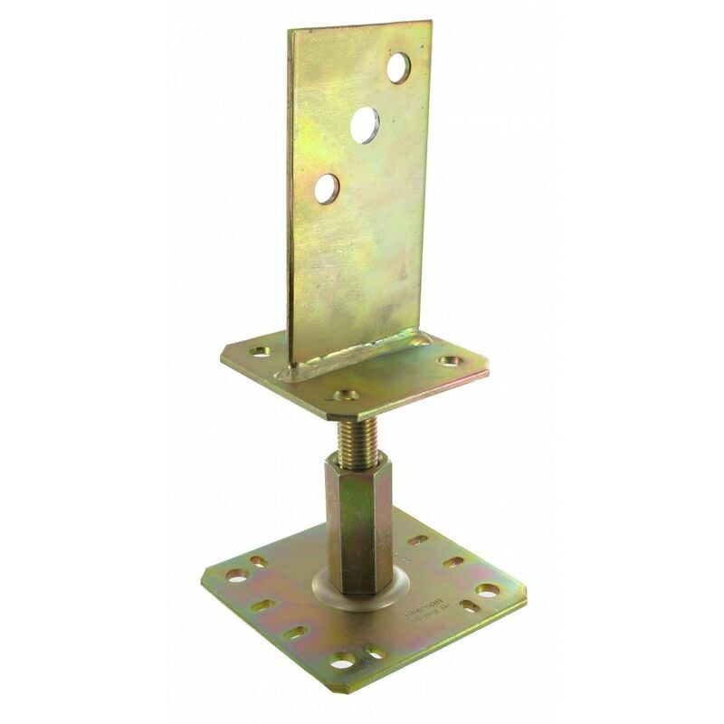 Pied de poteau en âme platine ppsr 100x100mm