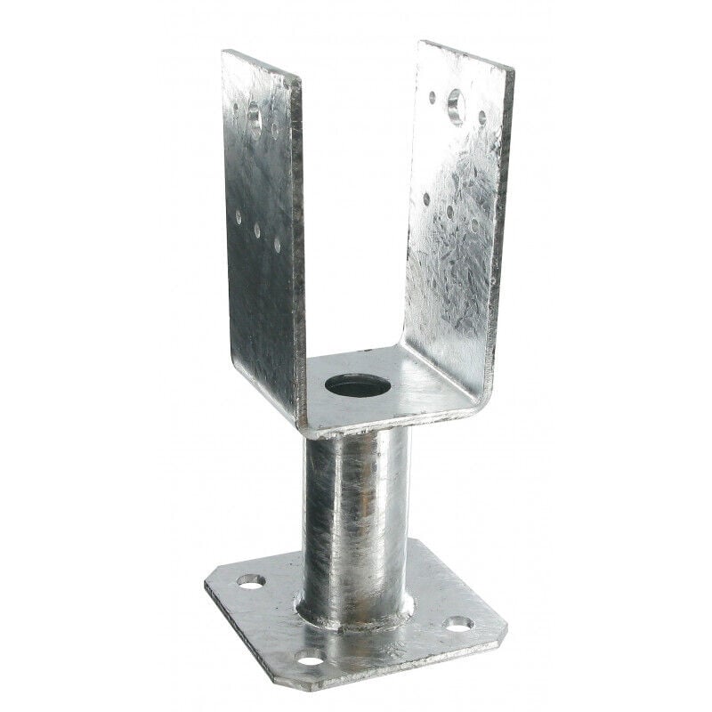 Piede del montante a u con piastra ppup 70x70 mm