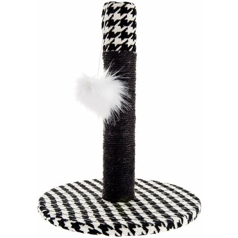 Pied de Poule griffoir en sisal avec peluche pour chats Ferribiella