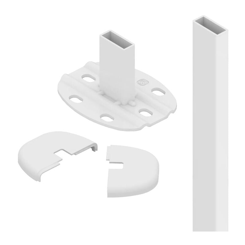 MB - Pied de réglage à visser hauteur 800 mm, 1 pièce