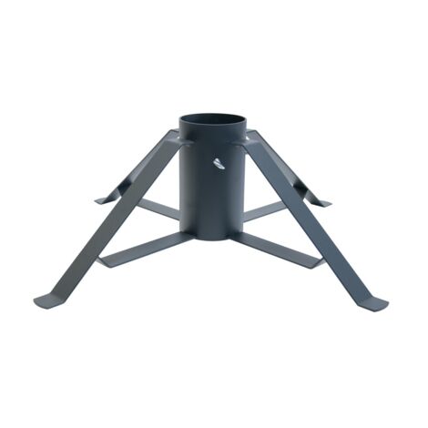 Pied de sapin 4 pieds fer plat anthracite tube 11  cm