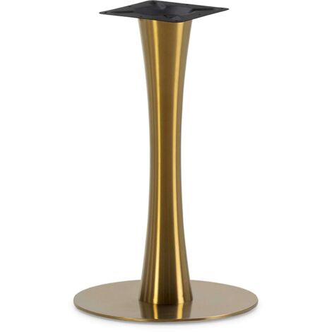Pied de Table 45 x 45 x 72 cm Acier - Doré
