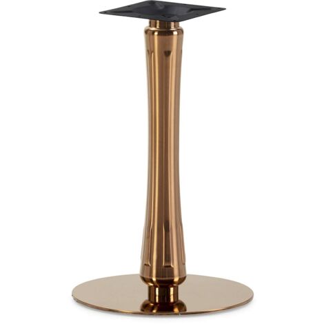 Pied de Table 45 x 45 x 72 cm Acier - OR ROSE