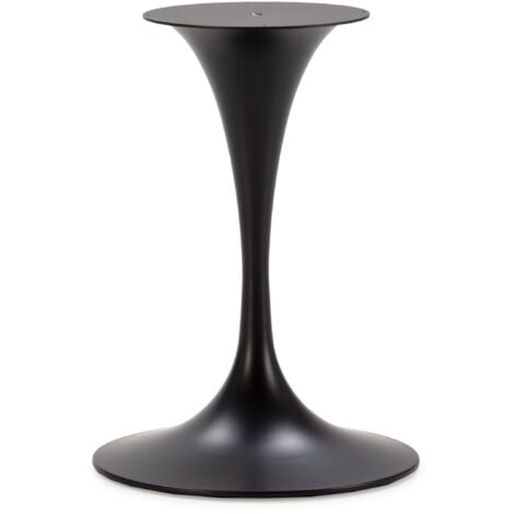 Pied de table 51x51x72 Métal Noir
