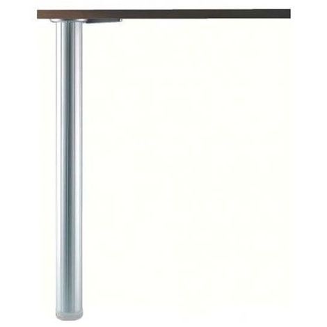 Pied de table avec système inclinable en aluminium