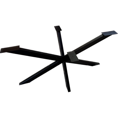 Pied de table central Mikado - hauteur 720 mm - finition noir mat - DEVISMES