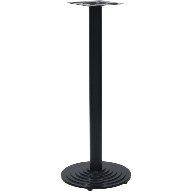 Pied de table de bistro noir Ø43x107 cm fonte Vidaxl