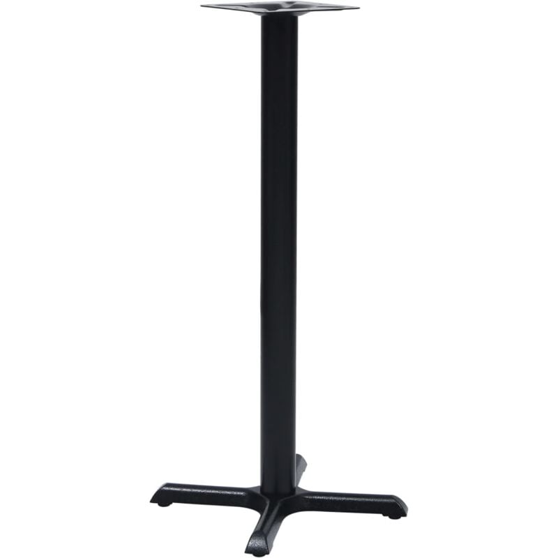 Vidaxl - Pied de table de bistro Noir 56x56x107 cm Fonte