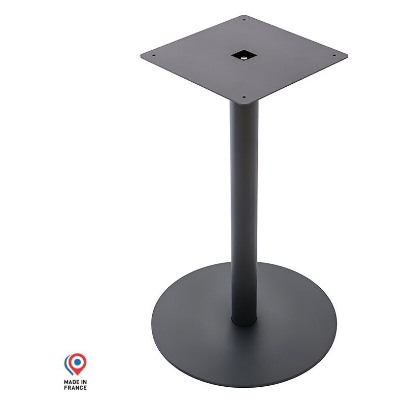 Sans Marque - Pied de table - Diamant - couleur noir