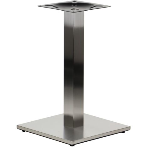 Pied de table en acier inoxydable brossé SH-2002-1/S/8 - 45x45cm