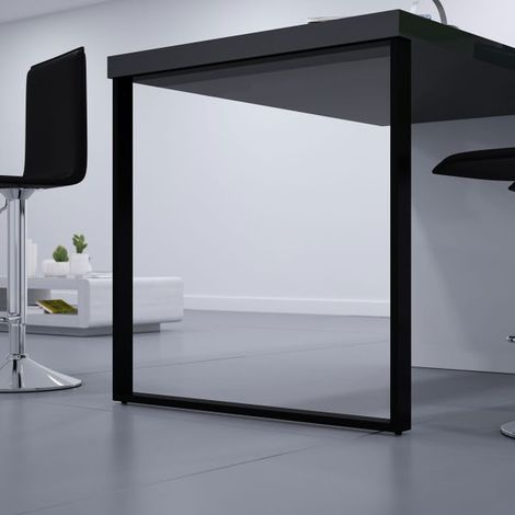 Pied de table rectangulaire TELESCOP Noir H 900 réglable 900 - 90 - noir