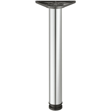 Pied de table RONDELLA diamètre 60mm hauteur 900mm acier chromé - 635.06.294