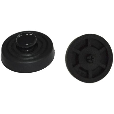 Pied en caoutchouc RS PRO Ø 21mm ( Prix pour Sachet de 40 )