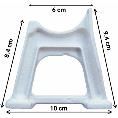 SANNOVER Pied en fonte pour radiateur fonte