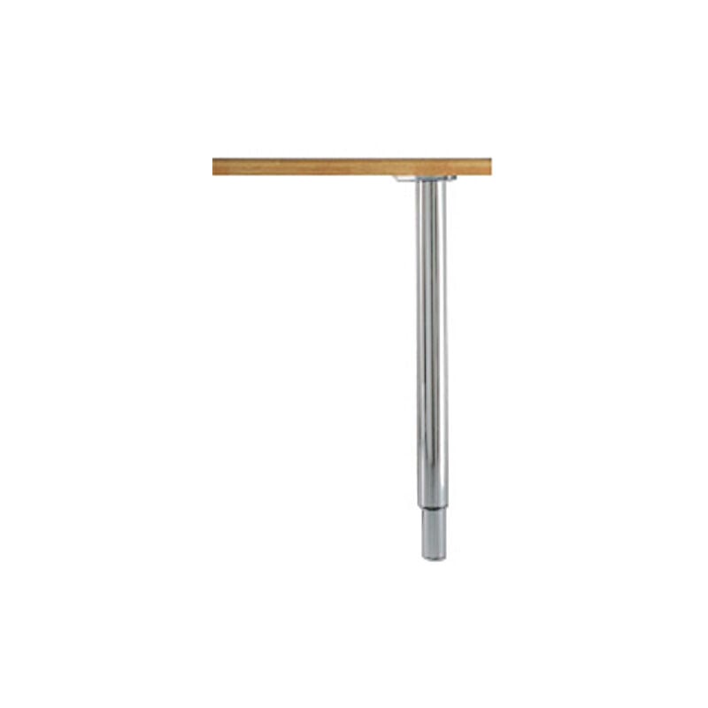 Notre Selection - Pied extensible diamètre 60mm réglage 71-110cm nickel satiné - 20-71-110SA