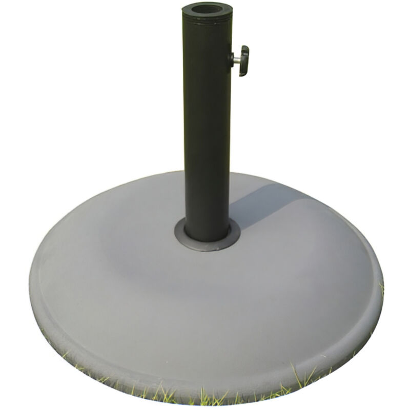 Pied parasol en ciment 26 kg /500 mm.