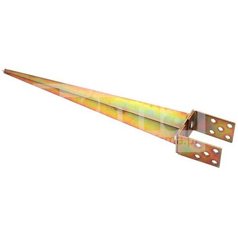 Pied poteau réglable 0-165x600mm est martelée en uniw PSGR