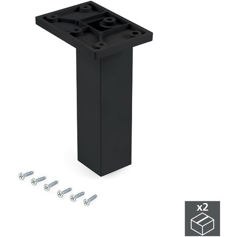 Emuca Pied pour meubles Smartfeet 1, réglable, Plastique