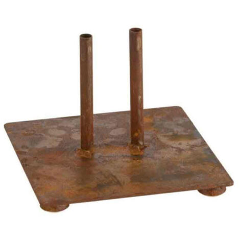 Pied pour Parasol en Métal "Shiva" 15cm Rouille