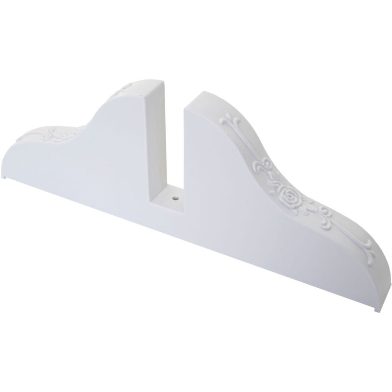 Pied pour paravent, support, porte-paravent / cloison de séparation, blanc, lot de 2