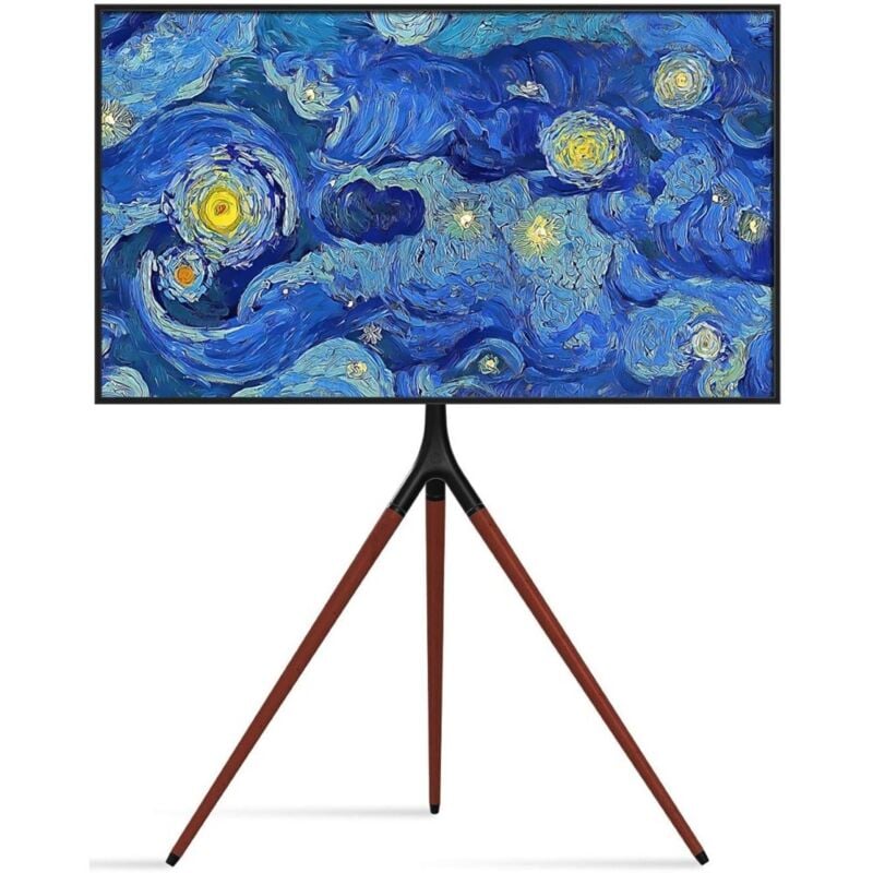 Support TV Techly ICA-TR18SAM 165,1 cm (65") Noyer