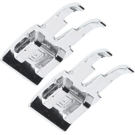 Pied presseur 1/4 pouce pour patchwork et matelassage, 2 pièces remplaçables pour machine à coudre