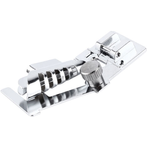 Pied presseur pour ruban de biais pour machine à coudre domestique Snap On