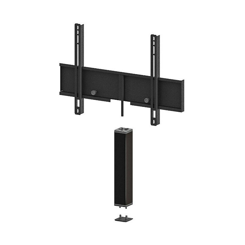 Pied rotatif pour écran plasma alu noir pour meuble TV Studio 165 et 260 Pied rotatif pour écran plasma alu noir pour meuble TV Studio 165 et 260