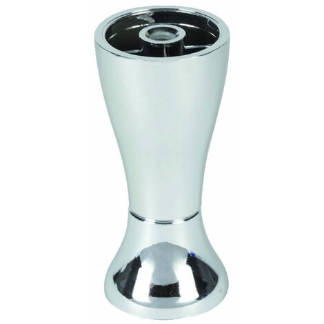 Piede arredamento h.90 cromo