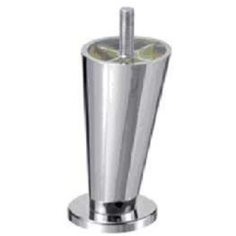 Piede Con.Obl H130B60D60 Cromo Met. - Masidef