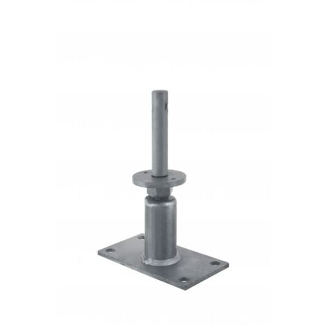 Piede di supporto tubolare regolabile PGS 24x80mm