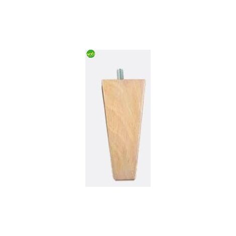 Piede Faggio Piramide Decorlegno 60x60x140mm