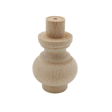 Piede Grezzo Con Spina Sagomata Mm.55X65
