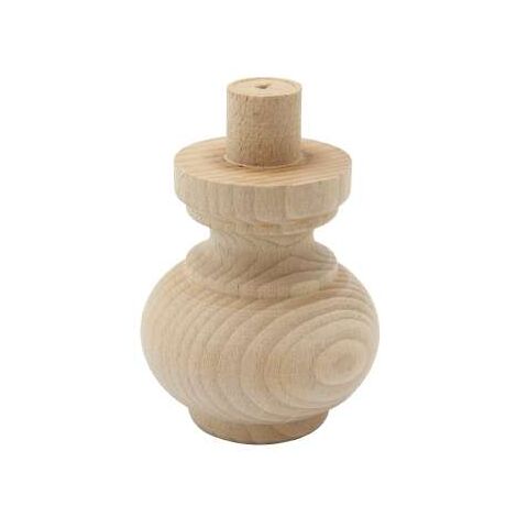 Piede Grezzo Con Spina Sagomata Mm.75X80