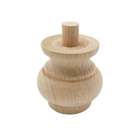 Piede Grezzo Con Spina Sagomata Mm.95X100