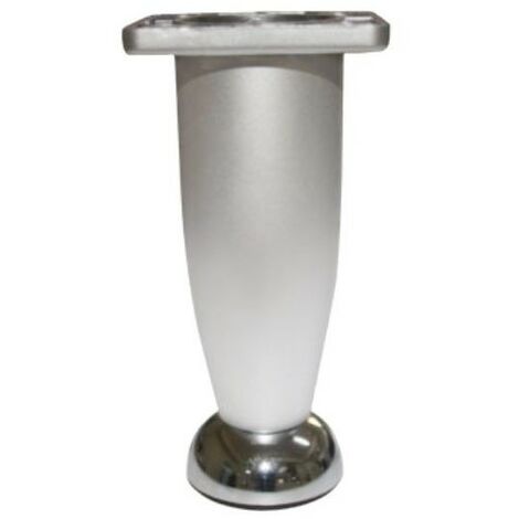 Piede per mobile cromato 10 cm Myra