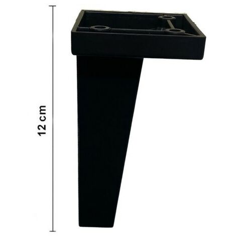 Piede per mobile nero 12 h Y834NE
