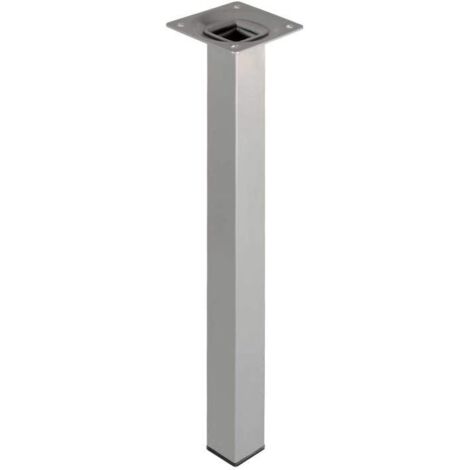 Piede Quadro Alluminio 25X25 H800 - Masidef