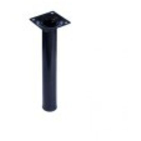 PIEDE TONDO NERO H800 DM30MM