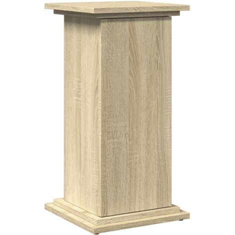 Piédestal avec rangement chêne sonoma bois d'ingénierie CFW793332